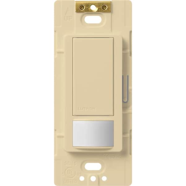 Lutron Maestro Motion Sensor switch, 5-Amp, Single-Pole or Multi-Location, Ivory