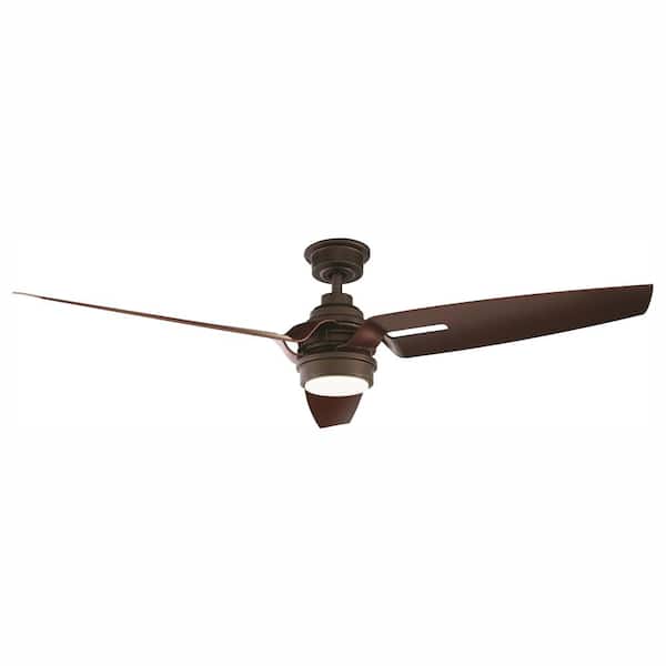 Home Decorators Collection Iron Crest 60 in. LED DC Motor Indoor Espresso Bronze Ceiling Fan with Light Kit and Remote Control