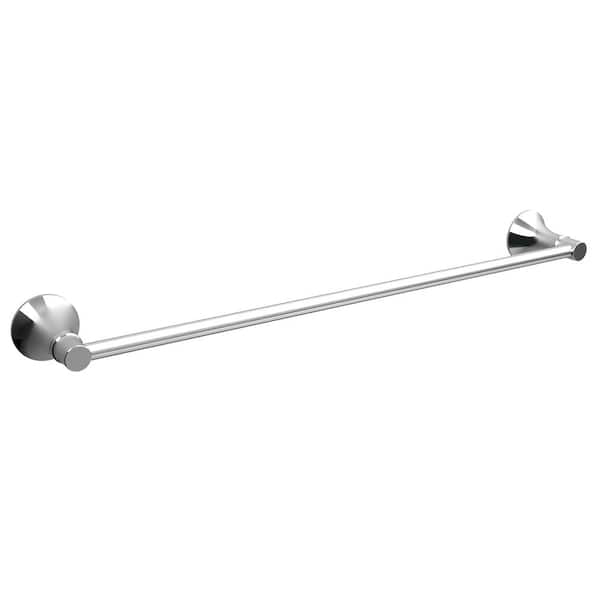 Sadira 24 in. Wall mounted Towel Bar in Chrome