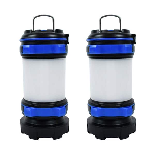 Rechargeable Flashlight Camping Lantern 2-pack