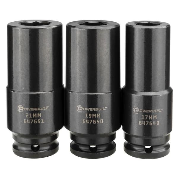 Crank Bolt Socket Set (3-Piece)
