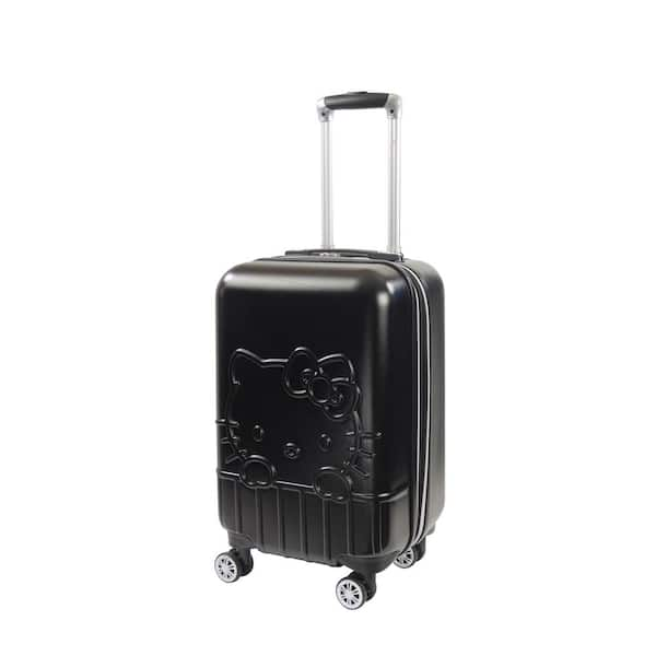 Ful Hello Kitty 21 in. Black Hard-Sided Spinner Rolling Carryon Luggage