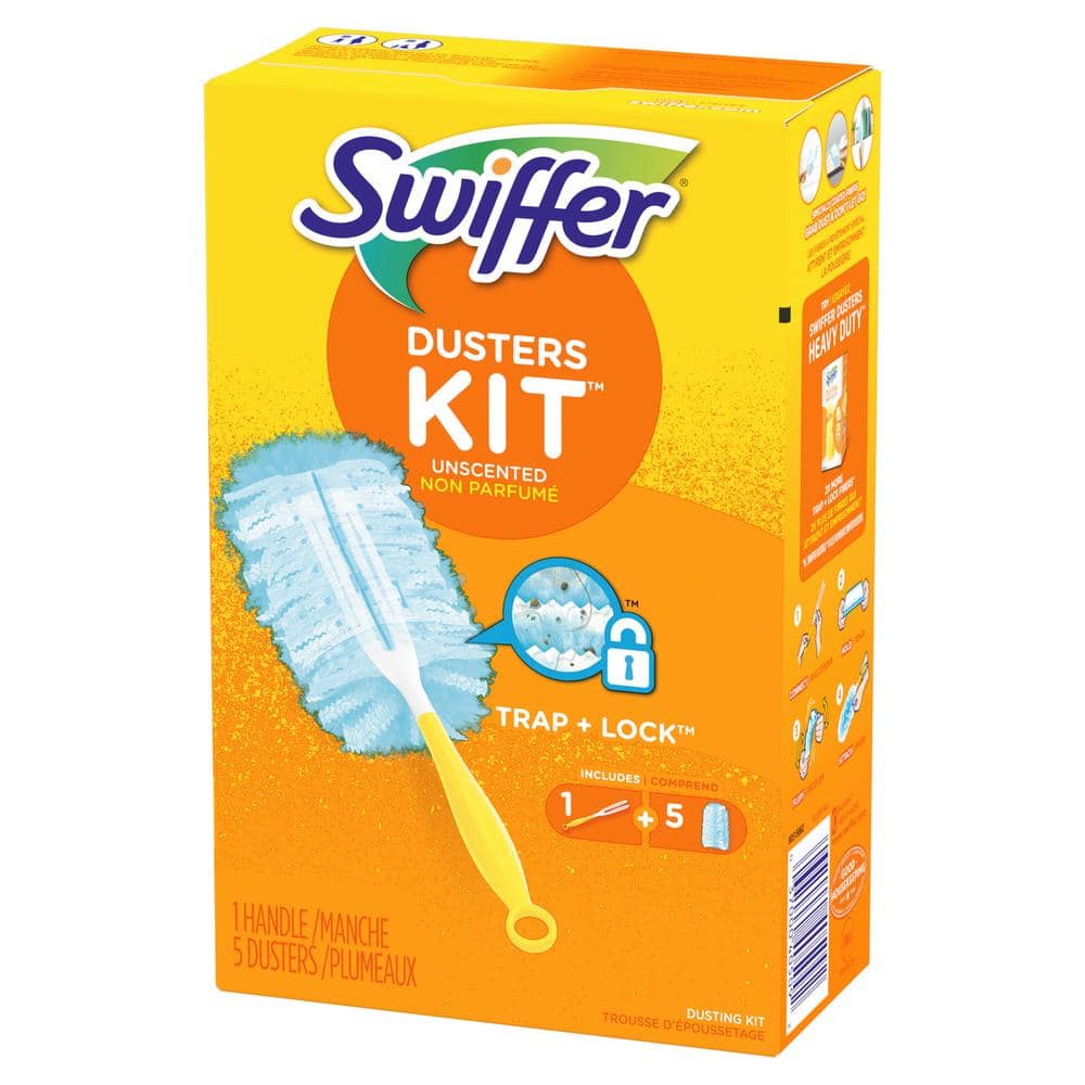 Swiffer 6-Count Disposable Dusting Kit with Handle