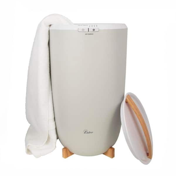 20 in. L Single Electric Towel Warmer Large Gray