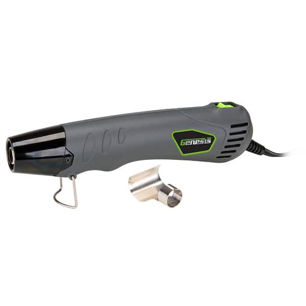 GENESIS Mini Heat Gun with Curved Nozzle and 6 ft. Power Cord