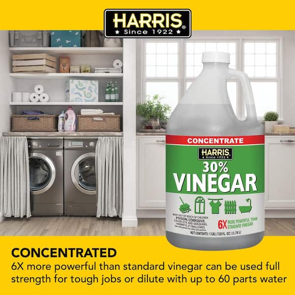 Harris - 128 oz. 30% Vinegar All Purpose Cleaner Concentrate