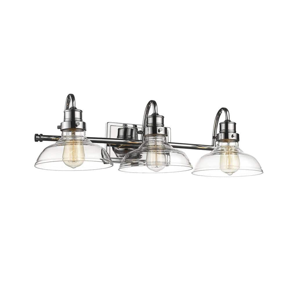 Millennium Lighting 26 in. 3-Light Chrome Vanity Light 2313-CH