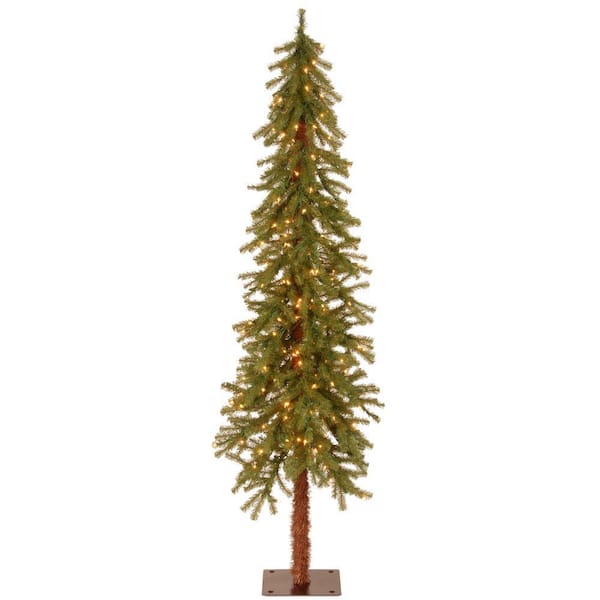 National Tree Company 6 ft. Hickory Cedar Artificial Christmas Tree with Clear Lights