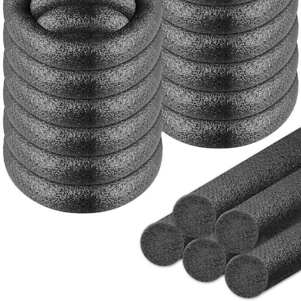 NVNOO 1 in. x 10 ft. Foam Backer Rod for Gaps Concrete Crack Filler, Black