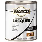 Watco 11.25 oz. Clear Satin Lacquer Wood Finish Spray (6-Pack)-63281 ...