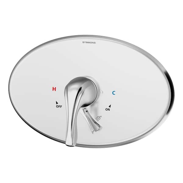 Symmons Origins 1-Handle Tub/Shower Valve Trim Kit in Satin Nickel (Valve Not Included)