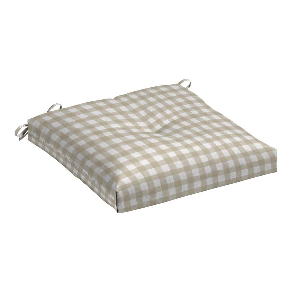 ARDEN Plush Modern Tufted Polyfill Seat Cushion 20 in. x 20