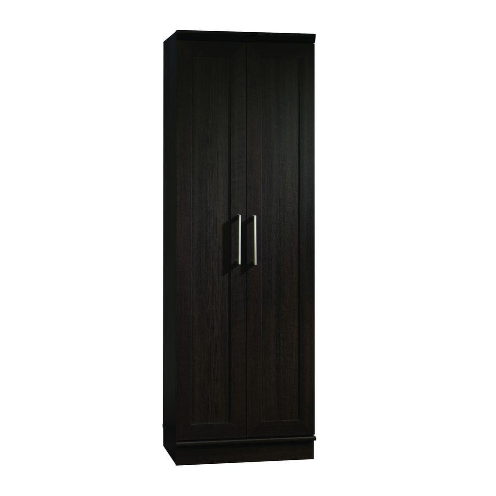 Dakota Oak Tall Storage Cabinet with Adjustable Shelving