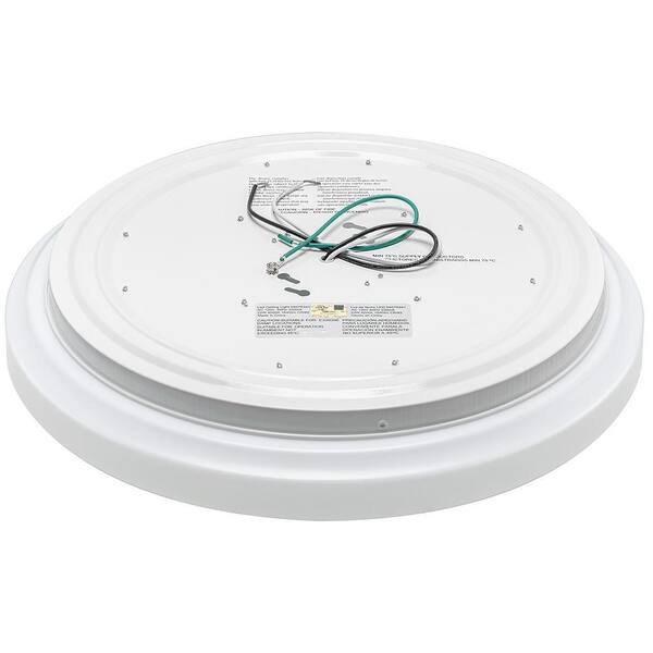 hampton bay 20 in led round ceiling puff