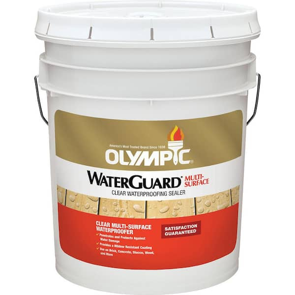 WaterGuard 5 gal. Clear Multi-Surface Exterior Waterproofing Sealer