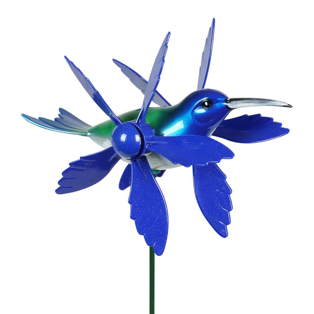Dolphin WhirlyGig Wind Spinner with Garden Pole - Colorful and Fun