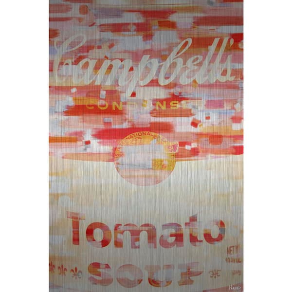 Unbranded 24 in. H x 16 in. W "Campbells" by Parvez Taj Printed Brushed Aluminum Wall Art
