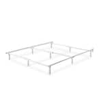 Zinus Compack King White Metal Bed Frame SBFW-07K - The Home Depot