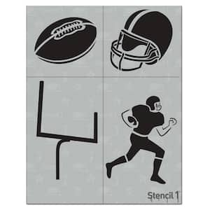 Football Stencil (4-Pack)