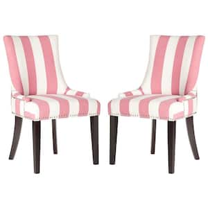 Lester Pink/White Dining Chair (Set of 2)