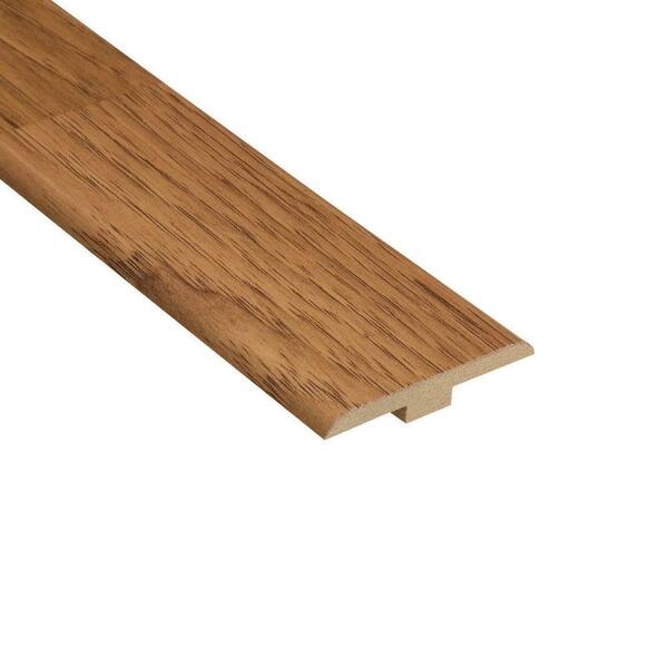 HOMELEGEND Hickory 1/4 in. Thick x 1-7/16 in. Wide x 94 in. Length Laminate T-Molding