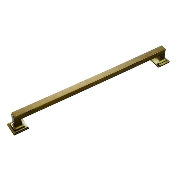 HICKORY HARDWARE Studio Collection 18 in. Center-to-Center Veneti Bronze Appliance Pull
