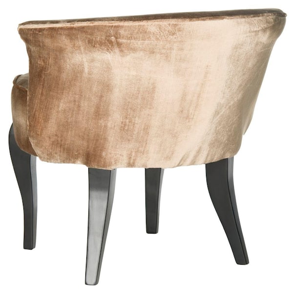 Brown deals vanity chair