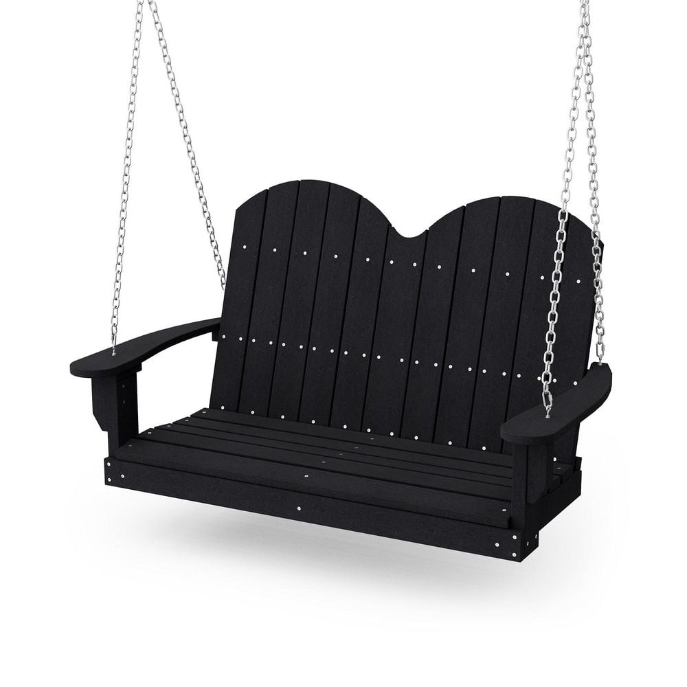 Classic 2-Person Black Plastic Savannah Porch Swing price history on PriceWatchPro