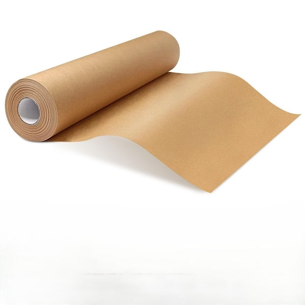 Unbleached Parchment Paper Roll, 15 in. x 242 ft. Non-Stick with Serrated Cutter for Baking, Air Fryer, 300 sq. ft.