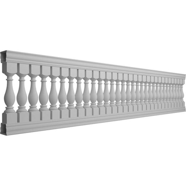 Ekena Millwork Fiberthane Legacy Balustrade 192 in. L x 40 in. H Fiberglass Railing Kit