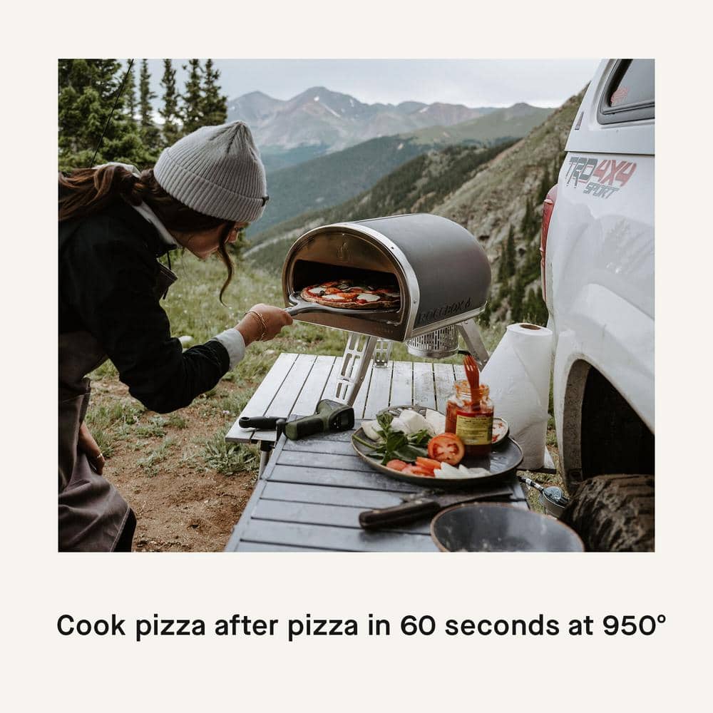 Gozney Gray Stainless Steel Portable Outdoor Pizza Oven