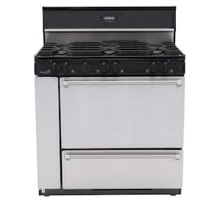 ProSeries 36 in. 3.91 cu. ft. Gas Range in Stainless Steel