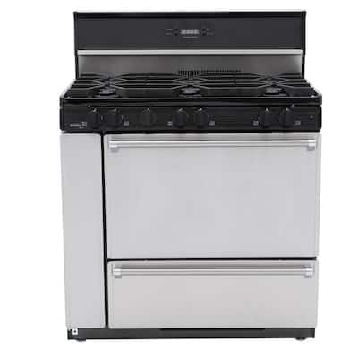 ProSeries 36 in. 3.91 cu. ft. Gas Range in Stainless Steel