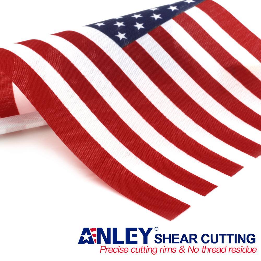 Patriotic Mini American Flag with Black Pole and Base