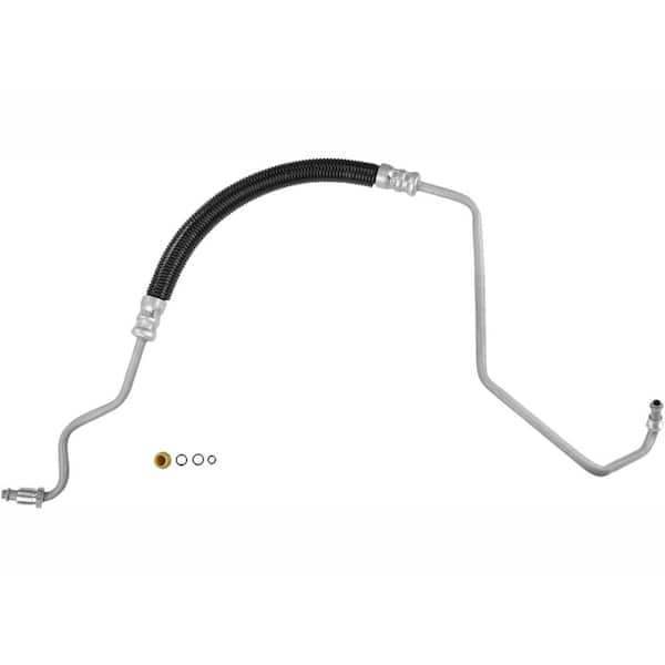 Sunsong Power Steering Pressure Line Hose Assembly - Hydroboost To Gear