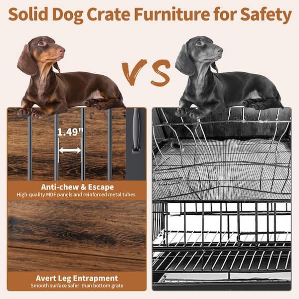 Grate for dog crate best sale