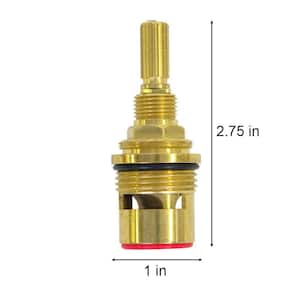 2 3/4 in. 16 pt Broach Hot Side Cartridge for Newport Brass Replaces 1-003