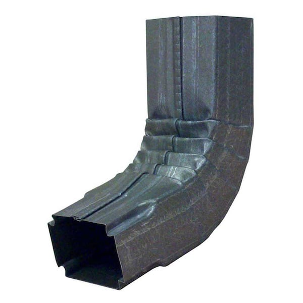 Gibraltar Building Products 1-3/4 in. x 2-3/4 in. Bonderized Steel 45-Degree A-Style Downspout Elbow