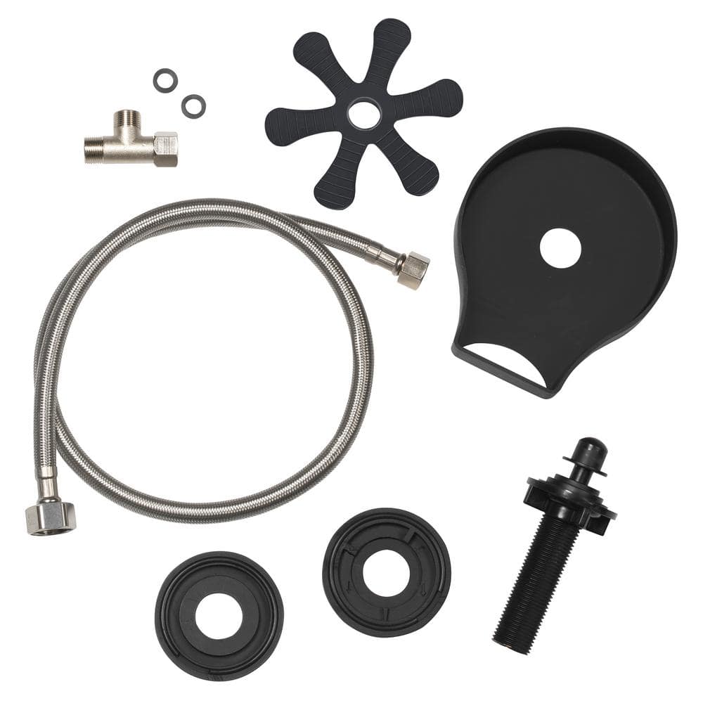 Matte Black Brass Kitchen Sink Glass Rinser