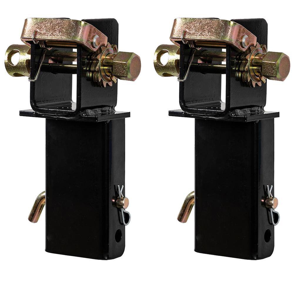 KFI Products Universal Black Steel Winch Mount Bracket - Made In USA For Polaris ATV UTV