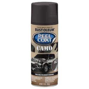 11 oz. Peel Coat Gloss Camo Brown Rubber Coating Spray Paint (6-Pack)