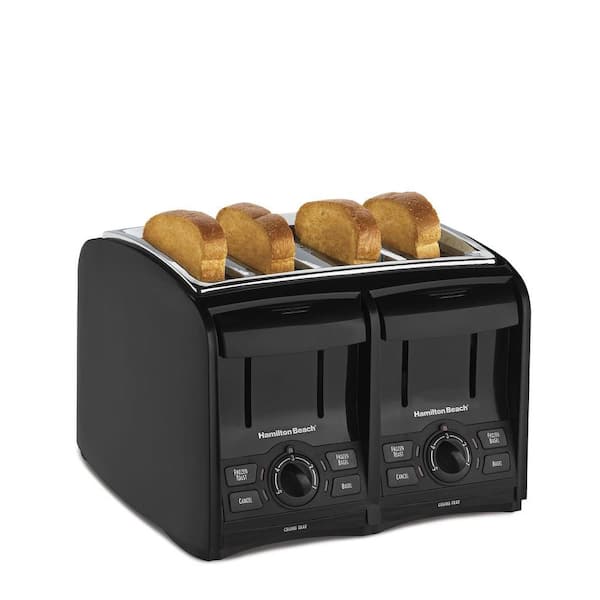 Hamilton Beach 4-Slice Black Toaster