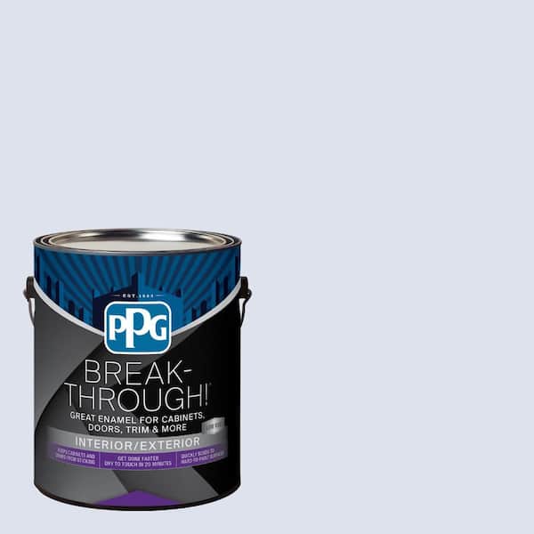 Break-Through! 1 gal. PPG1246-1 Violet Ice Semi-Gloss Door, Trim & Cabinet Paint