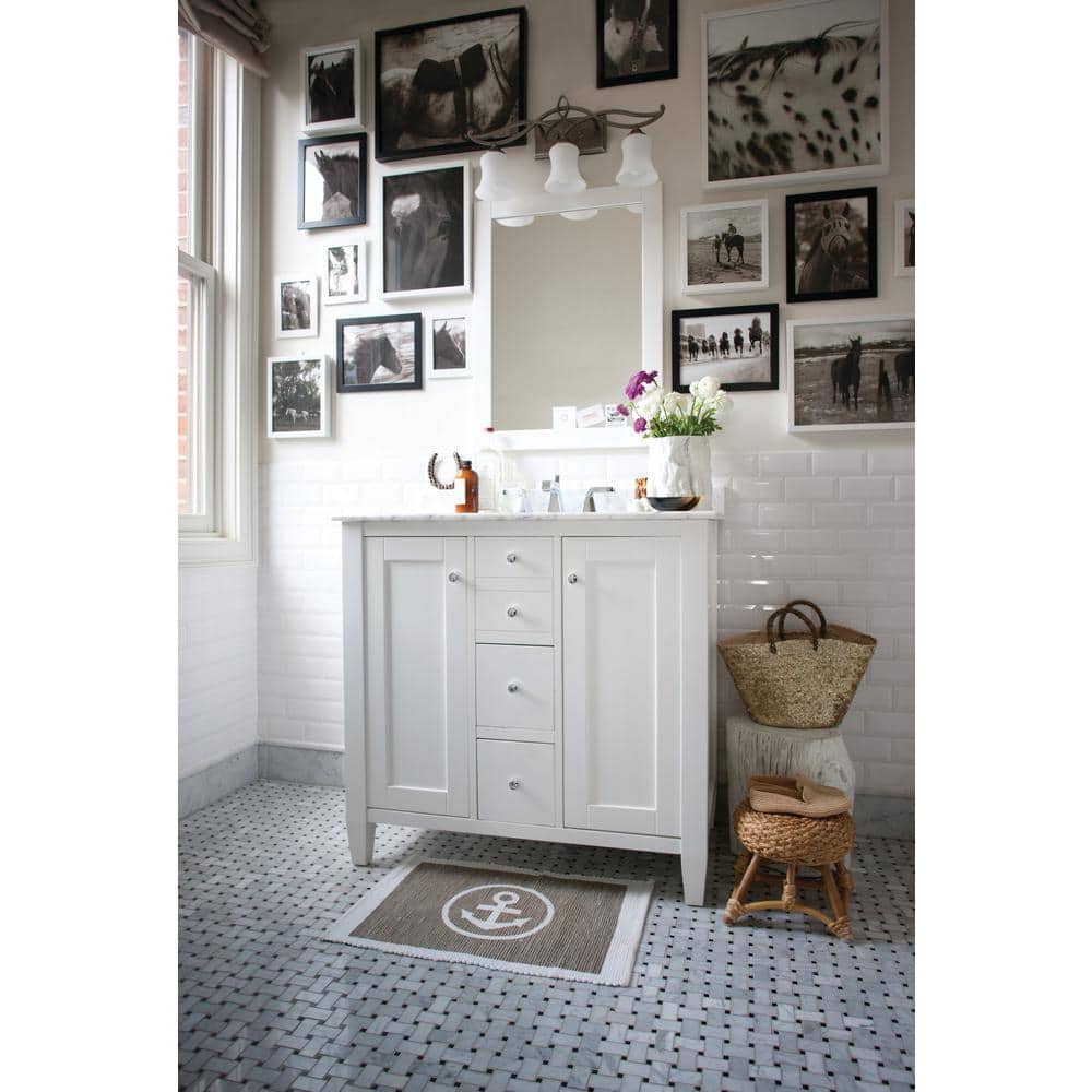 Brooke 24 in. 3 Light Antique Nickel Vanity Light price history on PriceWatchPro