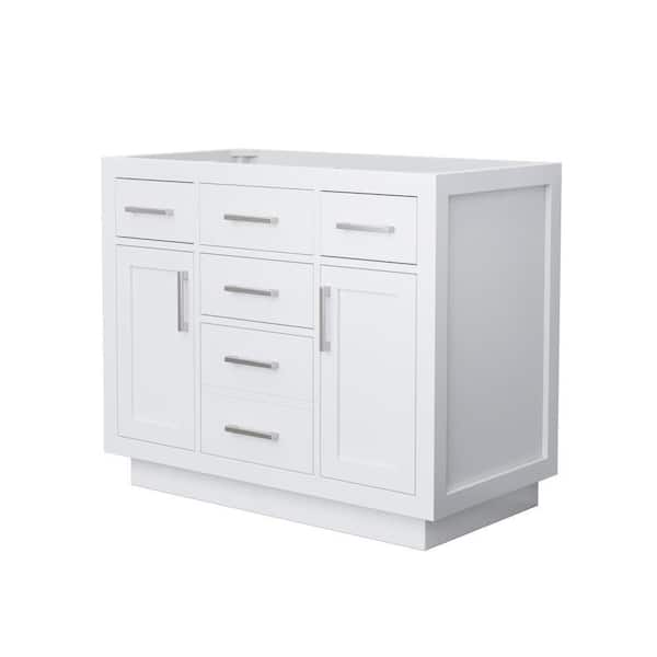 Beckett TK 41 in. Bath Vanity Cabinet without Top in White