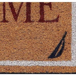 River's Edge Products Horse Coir Doormat 30 by 18 Inches Outdoor Welcome Mat 