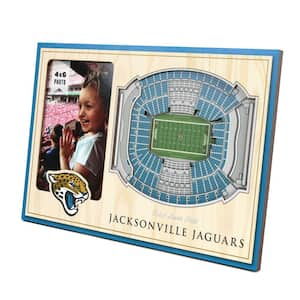 YouTheFan 954040 6 x 19 in. NFL Jacksonville Jaguars 3D Stadium Banner - Tiaa Bank Field