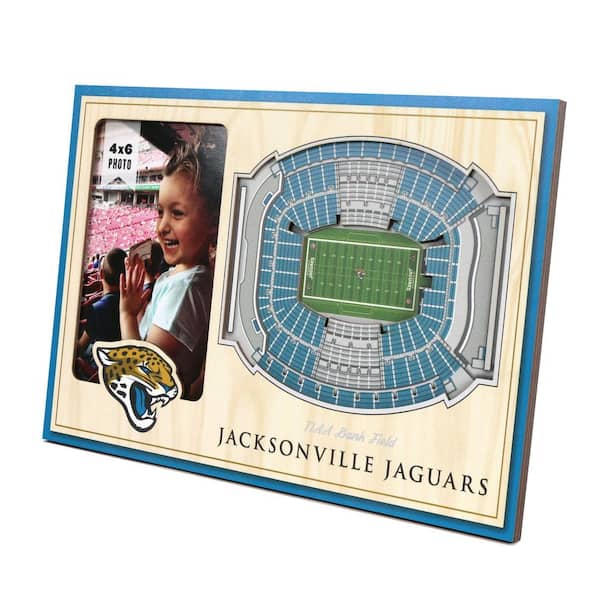 NFL Jacksonville Jaguars 3D StadiumView Picture Frame - TIAA Bank Field