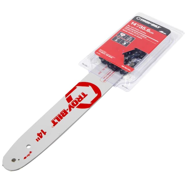 2セット14 Troy-Bilt Original Equipment 14 in. Chainsaws Bar and Chain