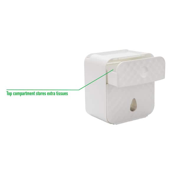 Facial Towel Storage Box / Disposable Paper Towel Holder / Wall Mounted  Face Towel Dispenser Without Drilling